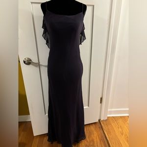 Gorgeous dark plum colored gown by Tahari!